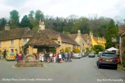 The Market Cross & Butter Cross, Castle Combe, Wiltshire 2013