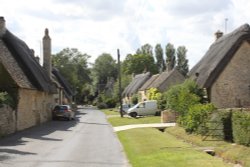 Cottages in Old Minster, Minster Lovell