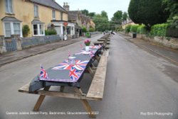 H.M The Queens Jubilee Street Party, Badminton, Gloucestershire 2022