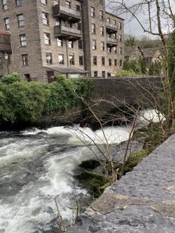 The River Leven, Backbarrow Cumbria