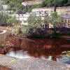 river  Calder  at  Hebden  bridge