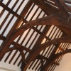 The 'Old Schoolroom' in Chew Magna still has the original 15th century beams