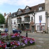 Remains of the village cross, Henley-in-Arden. 24 July 04