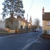 The village of Wheatley, Oxfordshire, with St Mary's Church in the background