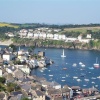 The ancient fishing villages of Polruan, in South East Cornwall