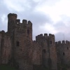 Conwy Castle at sunset