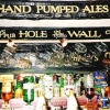 Detail inside Toquay's oldest pub 'The Hole in the Wall'
