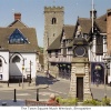The Town  Square of Much Wenlock, Shropshire