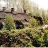 Thatched cottages in Baslow, Derbyshire 1993