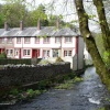 cottages by river Okement
