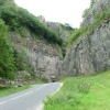 Road into Cheddar Gorge