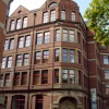 The old Centaur Clothing Building on the corner of Great George Street and Leighton Street Leeds.