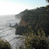 view from the western cliff at Dawlish, Devon