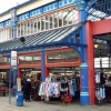 Close up of the Open Market, Huddersfield.