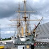 HMS Gannet at Chatham, Kent