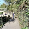 Lesley on Riverside Path