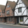 Half timbered building