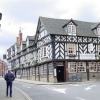 This is the Tudor House Inn in Market Drayton, Shropshire.