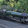 Gorgeous steam loco approaching Bridgnorth Station, Shropshire