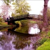 Bridge at the Odney Club, Cookham, Berkshire