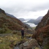 Looking down Warnscale Bottom nr Haystacks
