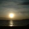sunset from bigbury bay, south Devon