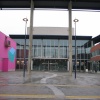 Milton Keynes theatre and art gallery(left), theatre district, Milton Keynes