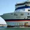 The Barfleur enters Poole Harbour, Dorset