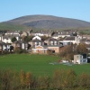Holborn Hill, Millom, Cumbria.  Black Combe in the background.