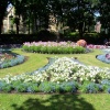 Flower garden in St Annes, Lancashire.