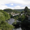 Llangollen, N. Wales - view from the bridge