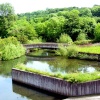 A view overlooking The Worsborough reservoir and surounding area, Barsnely South Yorkshire.
