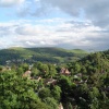 A view of Church Stretton, Shropshire.