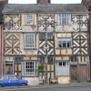 Tudor house in Ludlow, Shropshire