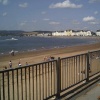 Seafront walk at Exmouth, Devon