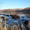 View across Ullswater, late afternoon in early March.