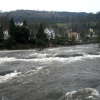 11-03-06 River Dee beside Llangollen Station, Llangollen Railway