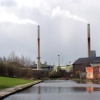 St Helens Merseyside. Industrial scene (Pilkingtons)