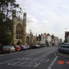 Beverley, East Yorkshire. St Mary's church looking towards the Minster
