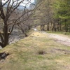 The path at the end of Stonethwaite Campsite, used by a lot of walkers