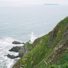 Hartland Point, Devon, with Lundy Island in the distance (May 06)