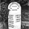Road marker, Whiston, South Yorkshire