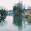 Stamford, Lincolnshire - River Welland, from the bridge, 2005