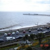 Felixstowe, Suffolk. Beach view from height