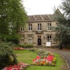 The Village Library and Information Centre. Uppermill Village, Greater Manchester.