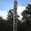 a toteum pole in Buchan park , Crawley, West Sussex.