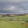 view of east side of valley. Rosedale Abbey, North Yorkshire
