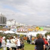 Eastbourne - visitors on the 'Airbourne' (East Sussex)