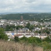 Totnes wither Haytor in the distance