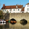 Nag's Head Inn and Abingdon Bridge, Abingdon, Oxfordshire.